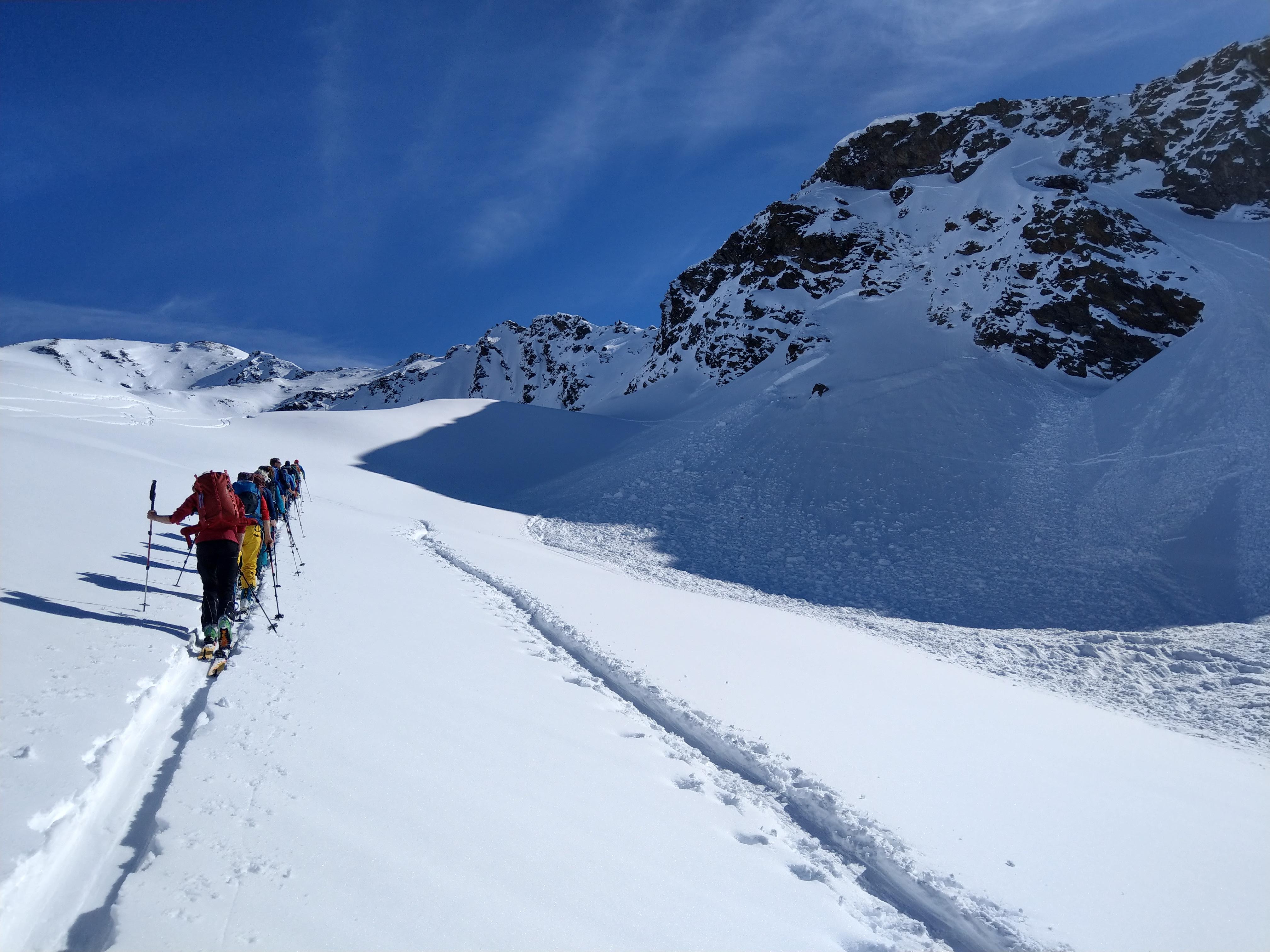Abfahrtsorientierte Skitour Pischahorn-Lauizughorn